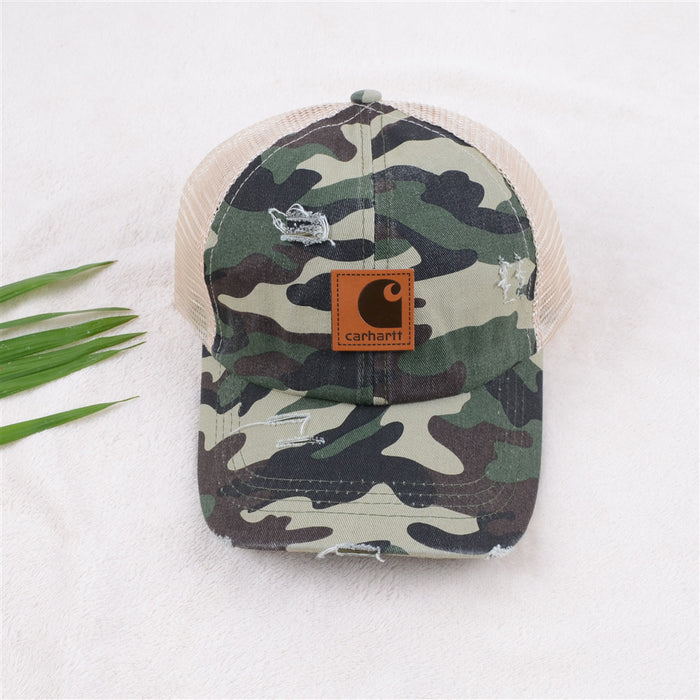 Wholesale Camouflage Leopard Print Acrylic Baseball Cap JDC-FH-KuT021