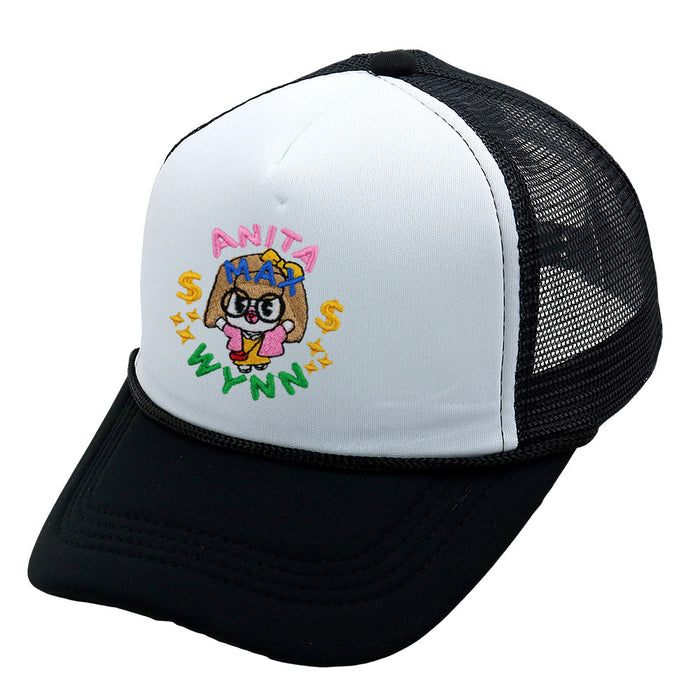 Wholesale Cotton Embroidered Trucker Hat Summer Mesh Cap Baseball Cap JDC-FH-HaiPu003