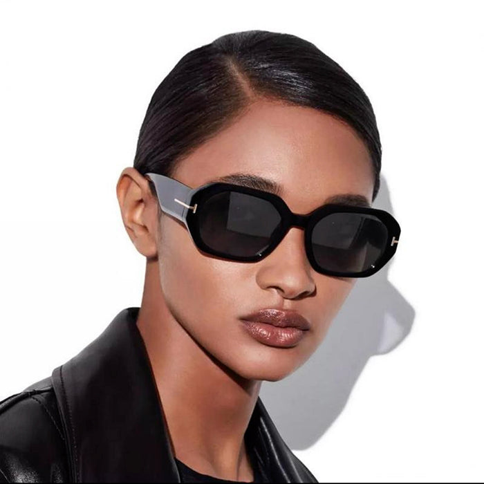 Wholesale  small frame sunglasses women's newwide leg sunglasses women's