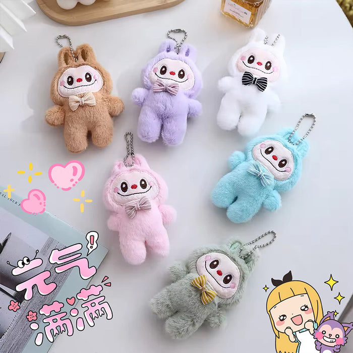 Wholesale Cartoon Brooch Plush Batch Cute Cloth Doll Toy Bag Pendant Clothing Accessories