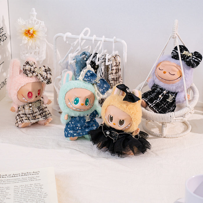 Wholesale Vinyl Blind Box Pendant Sitting Party Cute Clothes