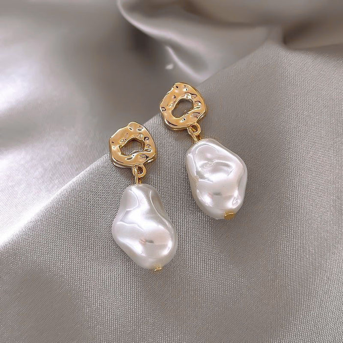 Wholesale  Flower Shell Earrings Women's  Earrings  Pearl Earrings