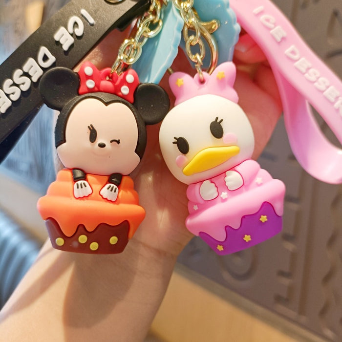 Wholesale Cute 3D Doll Silicone Keychain JDC-KC-MingT146