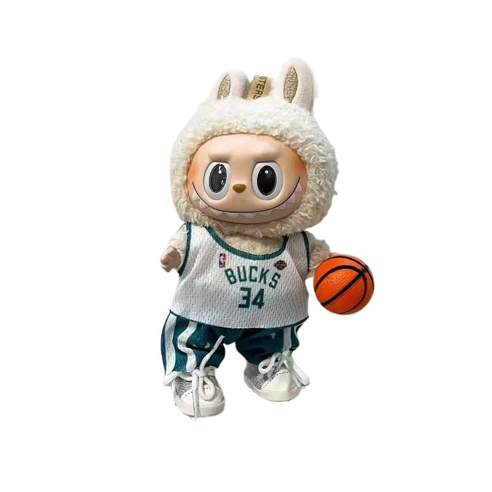 Wholesale 17cm Doll Cute Dress-Up Casual Suit Skirt Clothes