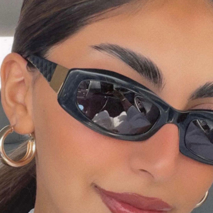 Wholesale Retro small frame sunglasses, fashionable and high-end sunglasses, sunscreen glasses