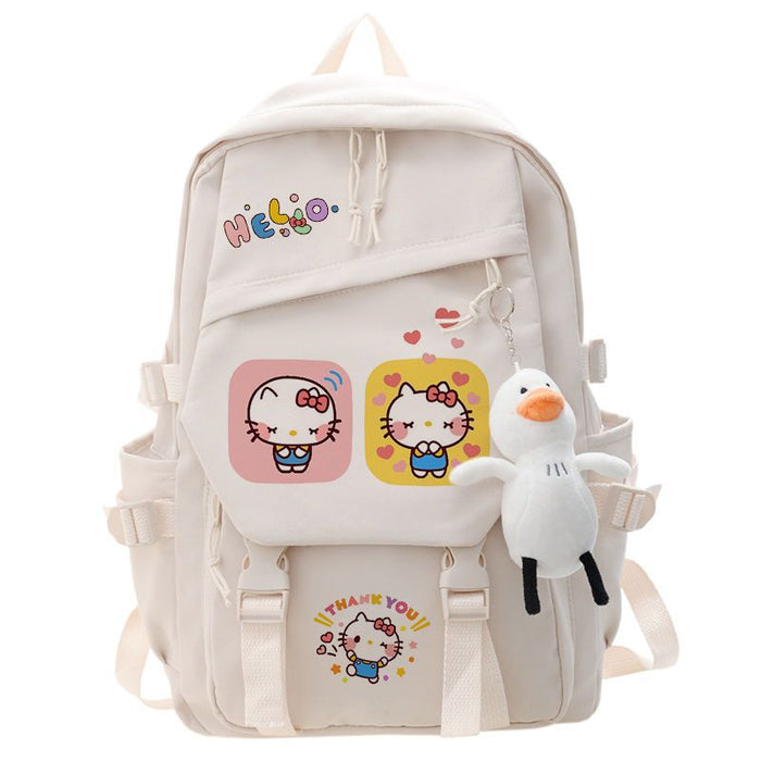 Wholesale Cat-themed large-capacity double-shoulder backpack for elementary school students