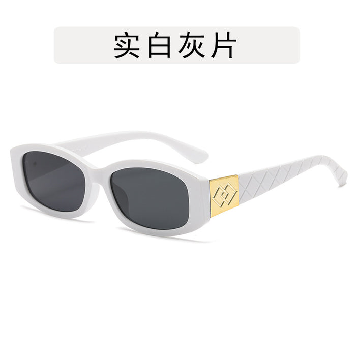 Wholesale Retro small frame sunglasses, fashionable and high-end sunglasses, sunscreen glasses
