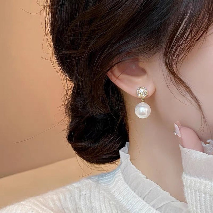 Wholesale  Maillard brown Earrings for Women  Vintage  Temperament  Earrings