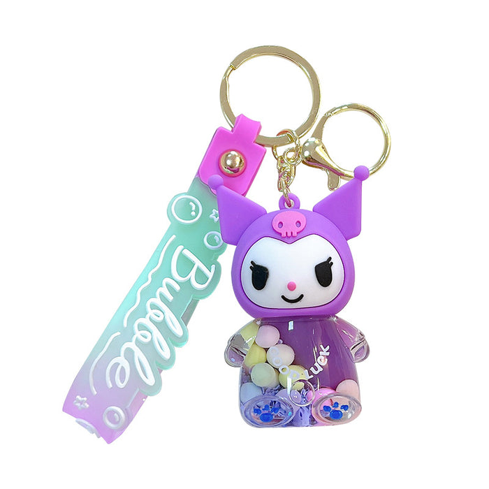 Wholesale Cartoon Acrylic Oil Keychain JDC-KC-YanG037