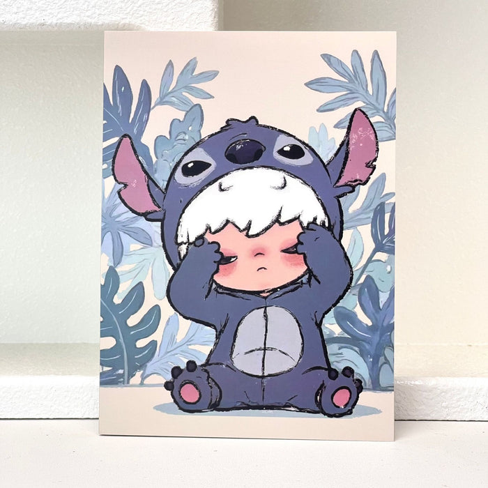 Wholesale Trendy A5 Cartoon Anime Lay-Flat Notebook Colorful Wood Pulp Paper Journal