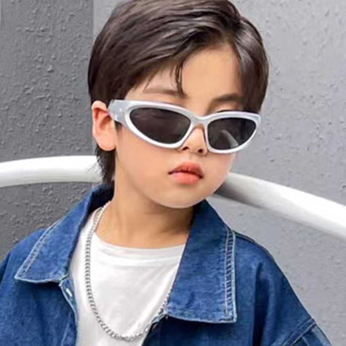 Wholesale Children's sunglasses, personalized outdoor sunglasses, cycling sports sunglasses, concave design