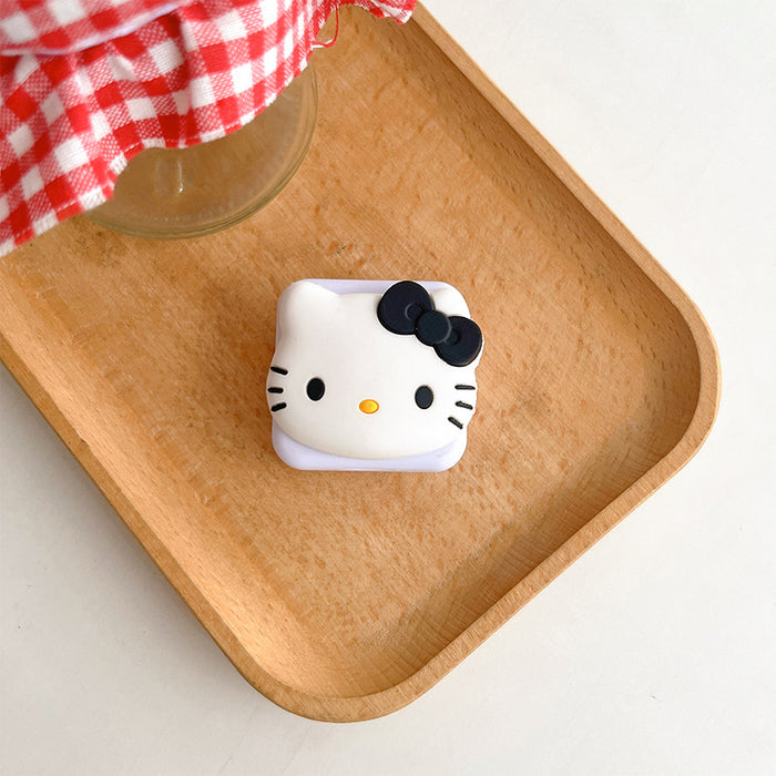 Wholesale Cartoon Cat Flip-Mirror Phone Grips