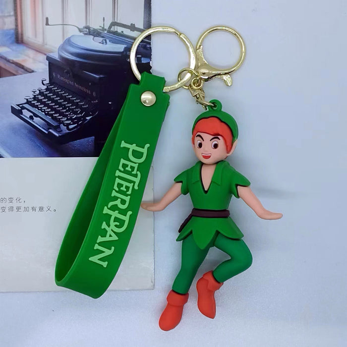 Wholesale  Cartoon Peter Keychain Pendant Bag Car Keychain Accessories Gift