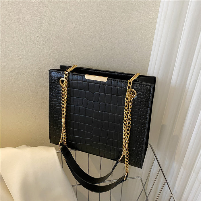 Wholesale Shoulder Bag PU Casual Chain Solid Color  JDC-SD-XXH002