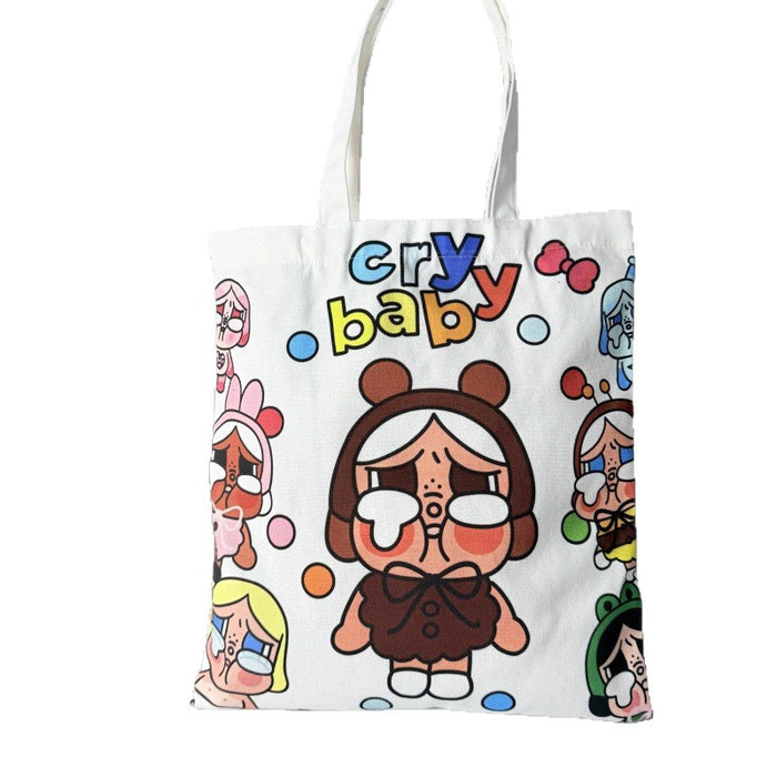 Wholesale Cute spacious canvas shoulder bag