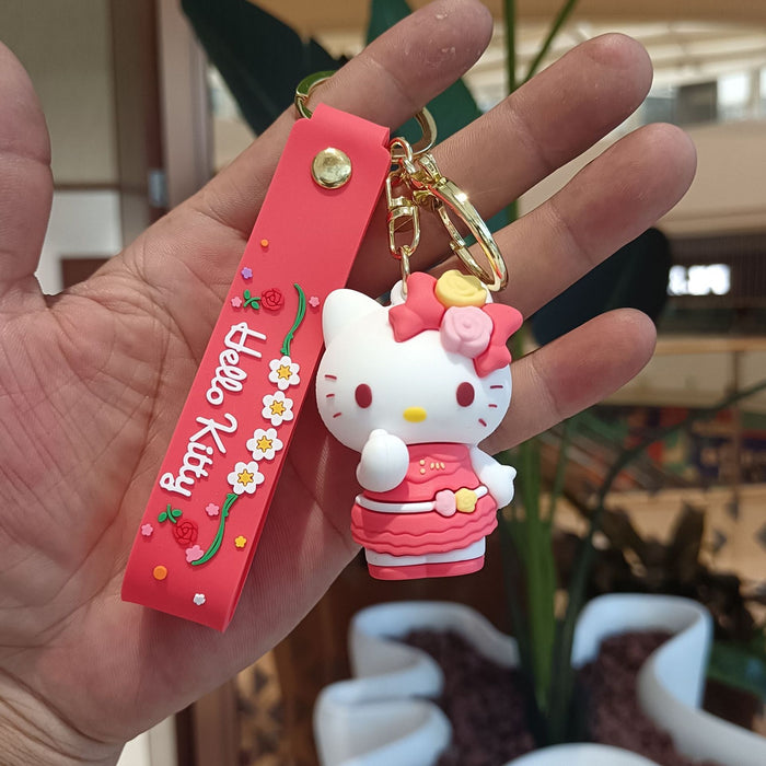 Wholesale PVC Cartoon Doll Keychain JDC-KC-KuangK020