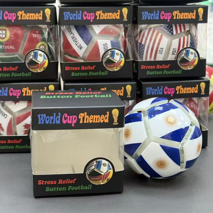 Wholesale 2026 Press Light Soccer Stress Toy Keychain Boutique Gift MOQ: 2