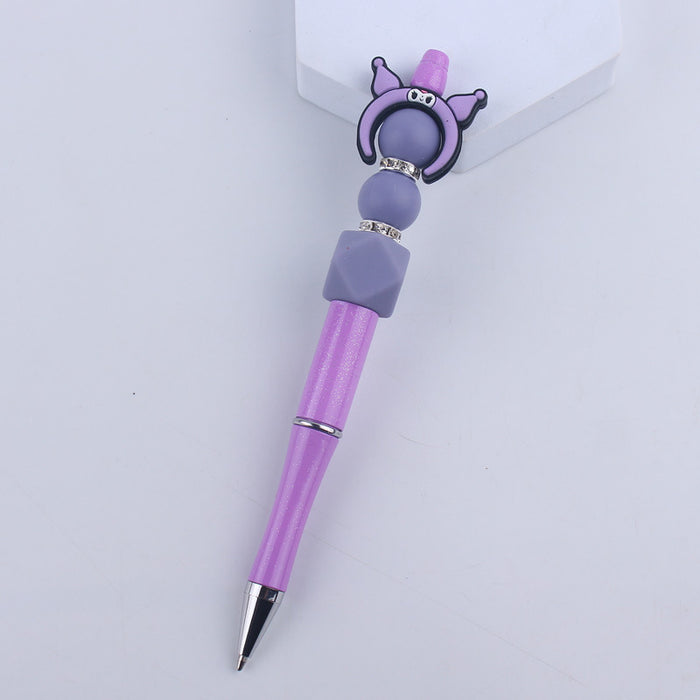 Wholesale Cartoon Silicone Beaded Pen (S) JDC-PN-GuangTian001