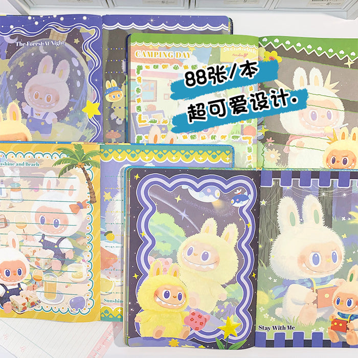 Wholesale Color page notebook high value cartoon hardcover student notepad diary