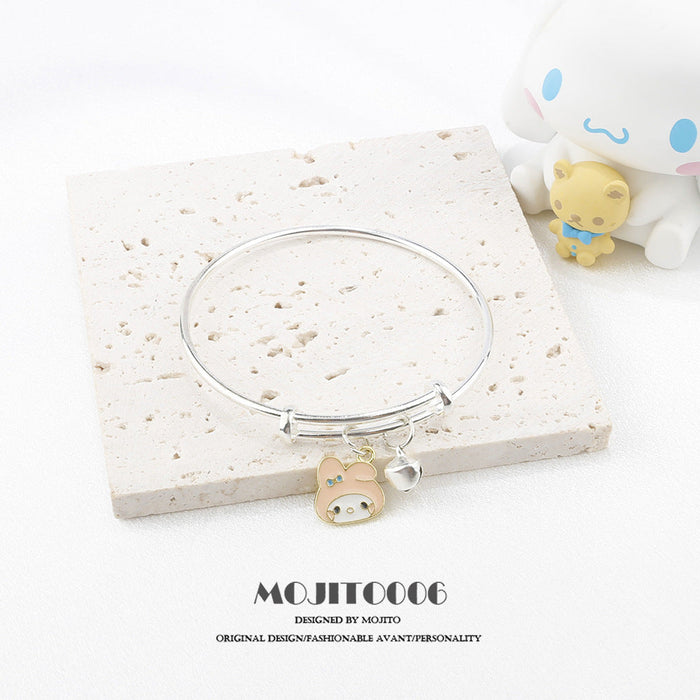 Wholesale Bracelet Alloy Cute Cartoon Pendant Adjustable (S) JDC-BT-CYC004