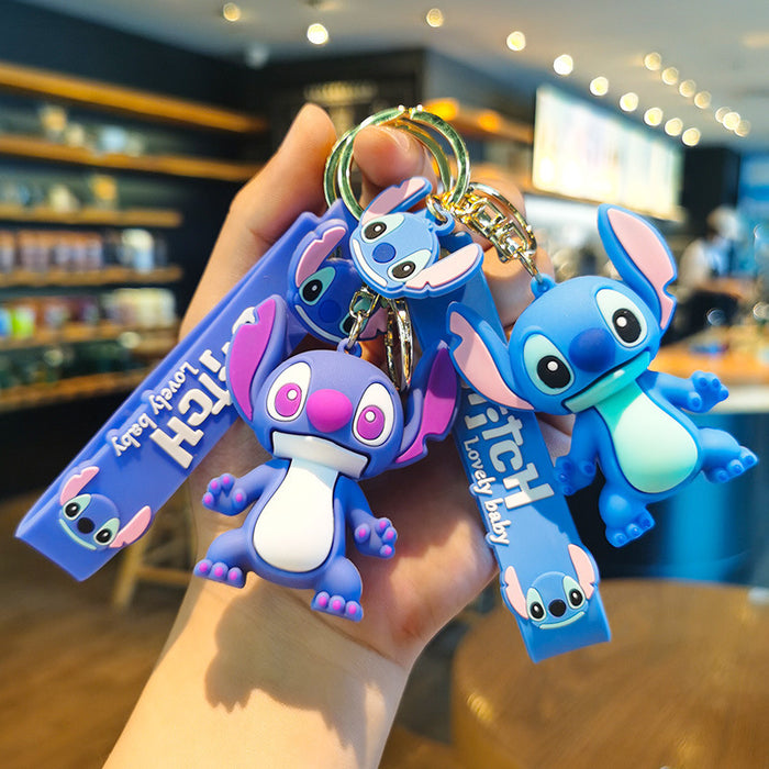 Wholesale Cartoon Doll Silicone Keychain JDC-KC-Tingm226