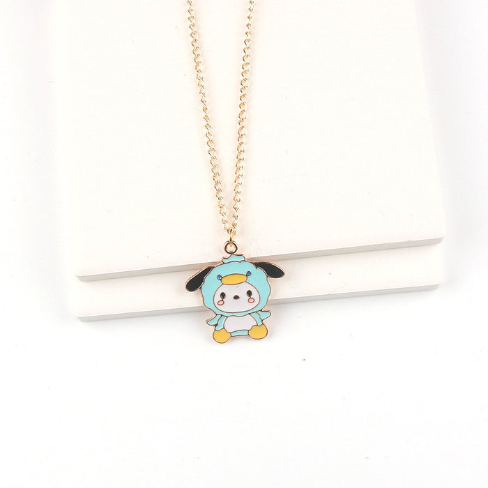 Wholesale Cartoon Alloy Pendant Necklace JDC-NE-FuYu012