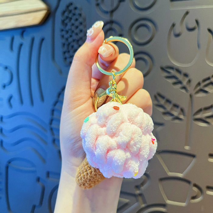 Wholesale Creative Plush Keychain Cute Cartoon Sweetener Couple Bag Pendant Small Gift