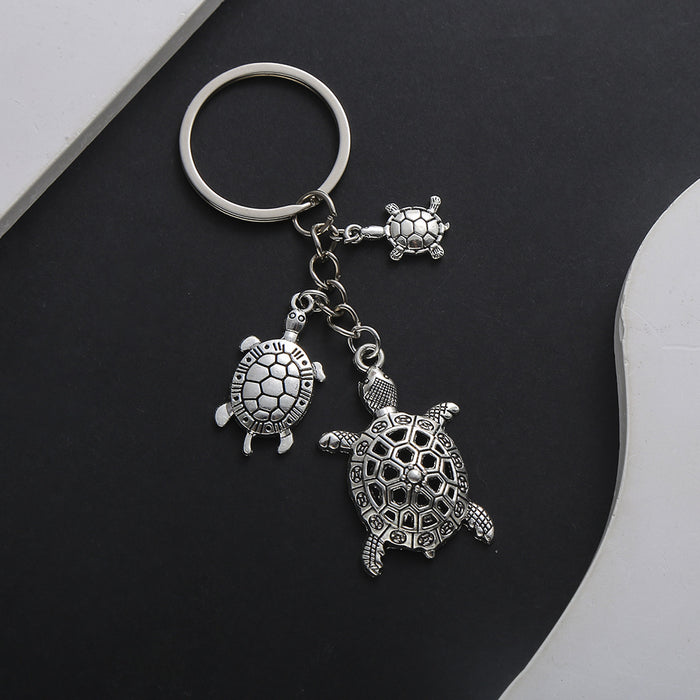 Wholesale Turtle Alloy Keychain JDC-KC-LuNeng009