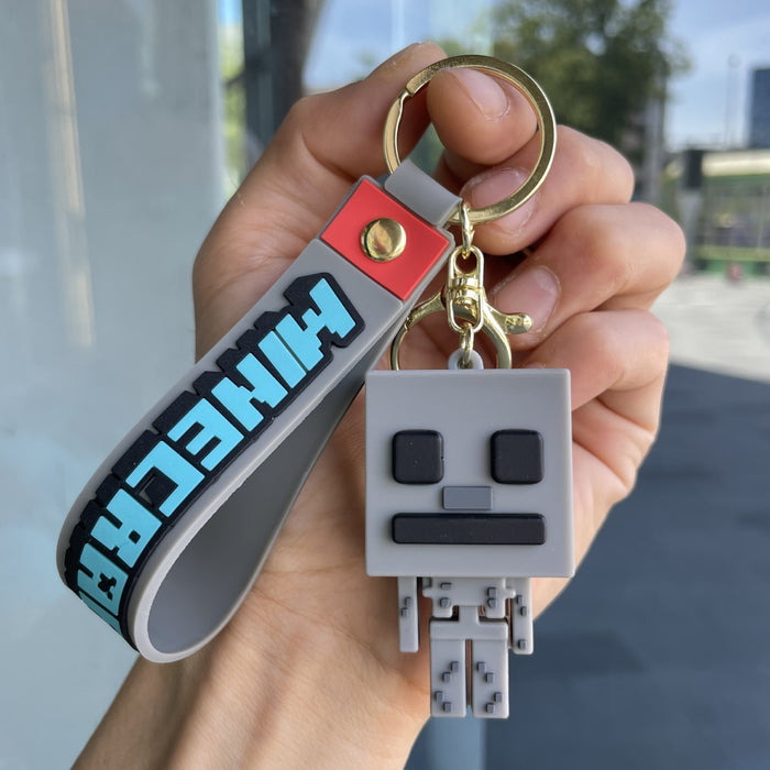 Wholesale Cartoon Figure Building Block Keychain