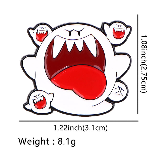 Wholesale Cartoon Game Animation Brooch Badge Clothing Backpack Decoration