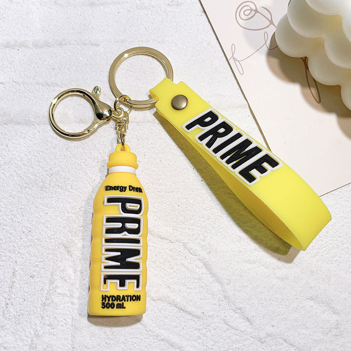 Wholesale Beverage Bottle PVC Soft Glue Keychain JDC-KC-Qiwei037