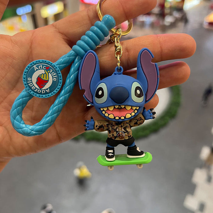 Wholesale Cute Creative Stitch Keychains JDC-KC-MiaoY072