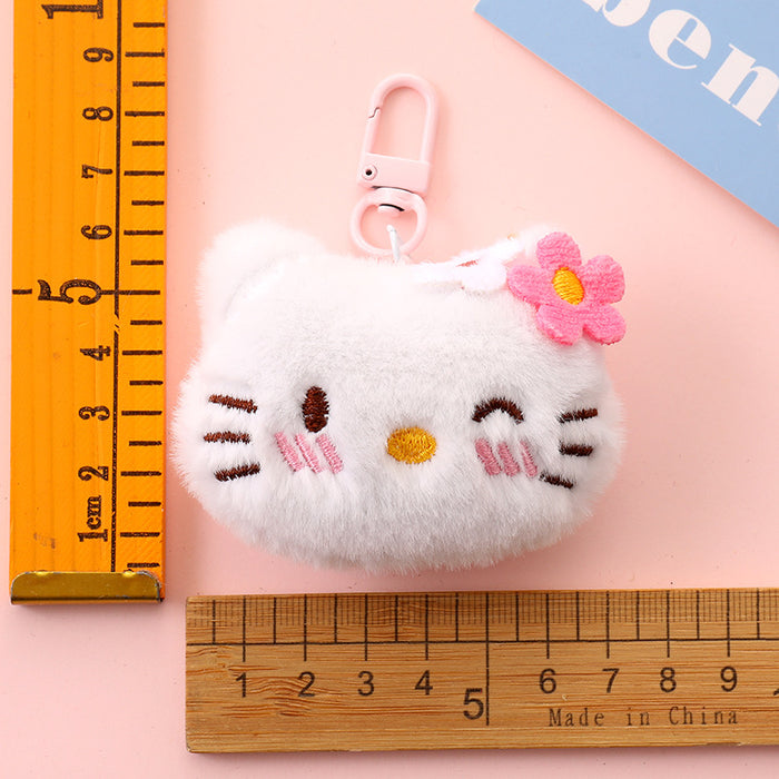 Wholesale Cute cartoon plush doll brooch keychain