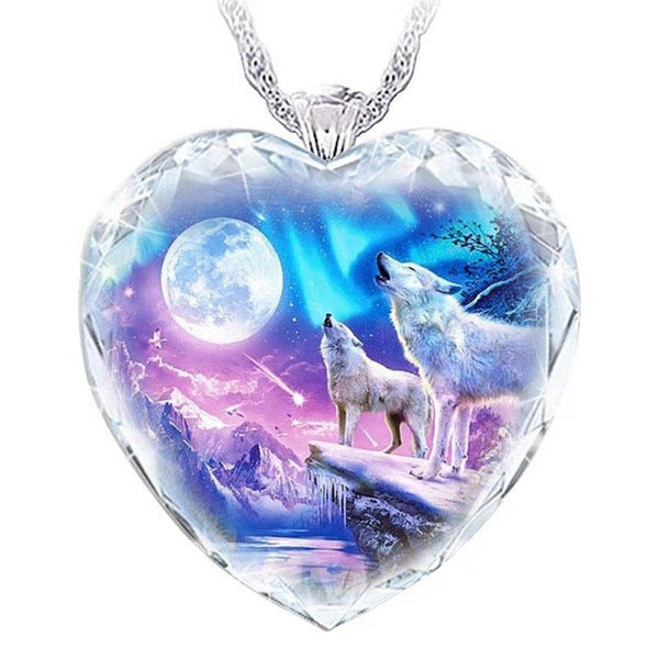 Wholesale Animal Pendant Love Necklace JDC-NE-HaoH005