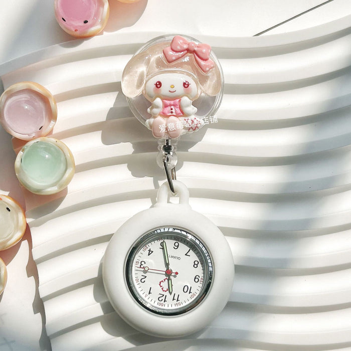 Wholesale Women' s waterproof silicone watch with a pin clasp.