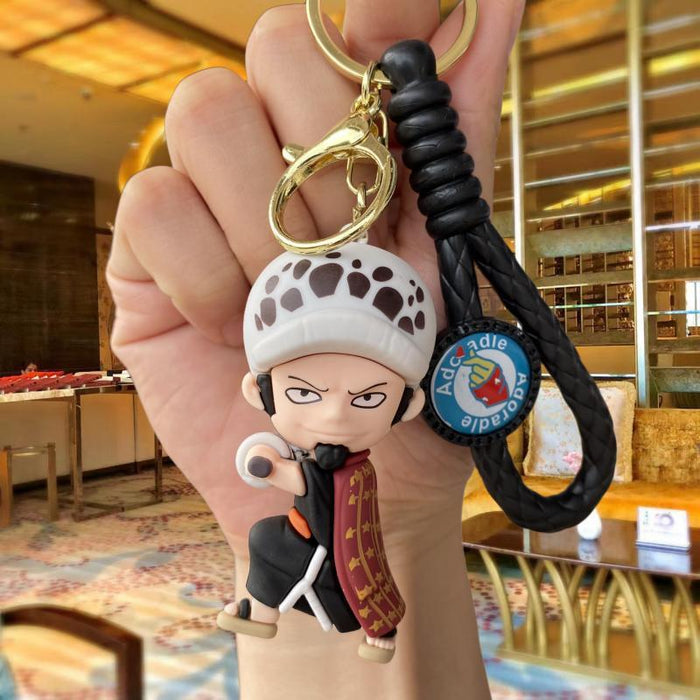 Wholesale Silicone Cartoon Doll Keychain JDC-KC-MingT230