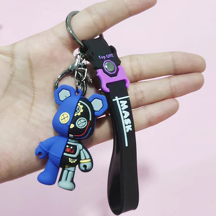 Wholesale PVC Cartoon Bear Keychain JDC-KC-ShiM001