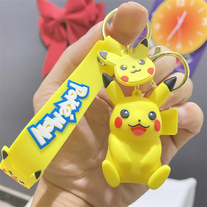 Wholesale PVC Cartoon Doll Keychain JDC-KC-WuYi221