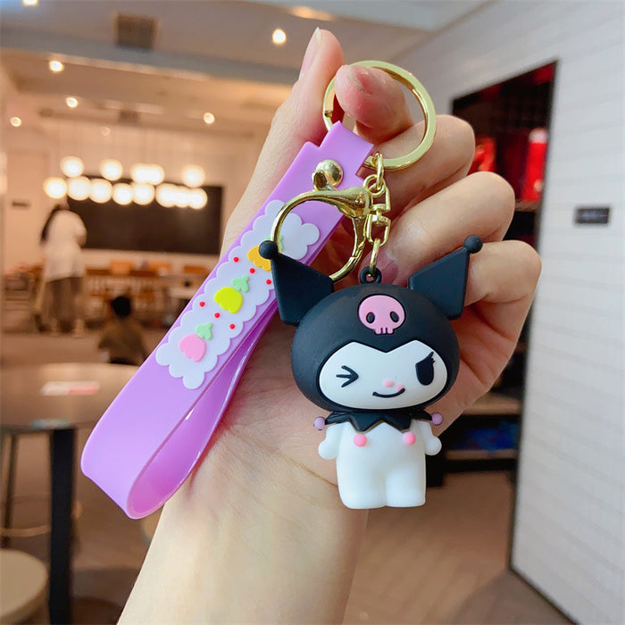 Wholesale Crossdressing Cartoon Doll Keychain JDC-KC-Many004