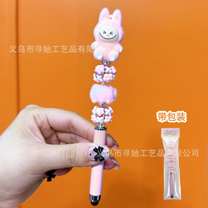 Wholesale DIY Cute Beaded Pen for Mobile Phones and Tablets Touch Screen Gel Ballpoint Pen