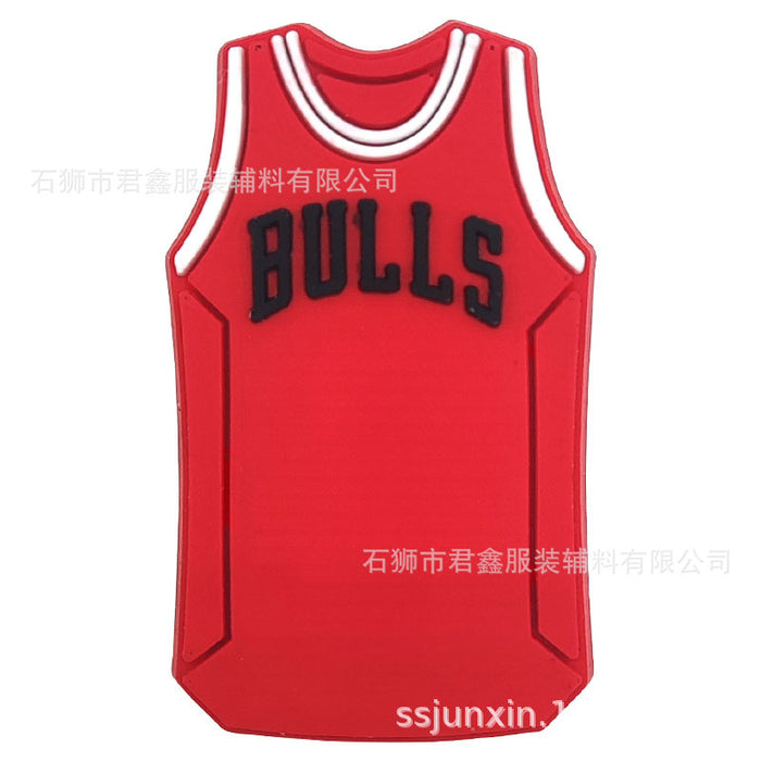 Wholesale 50pcs Basketball Teams  Basketball Shoes Charms