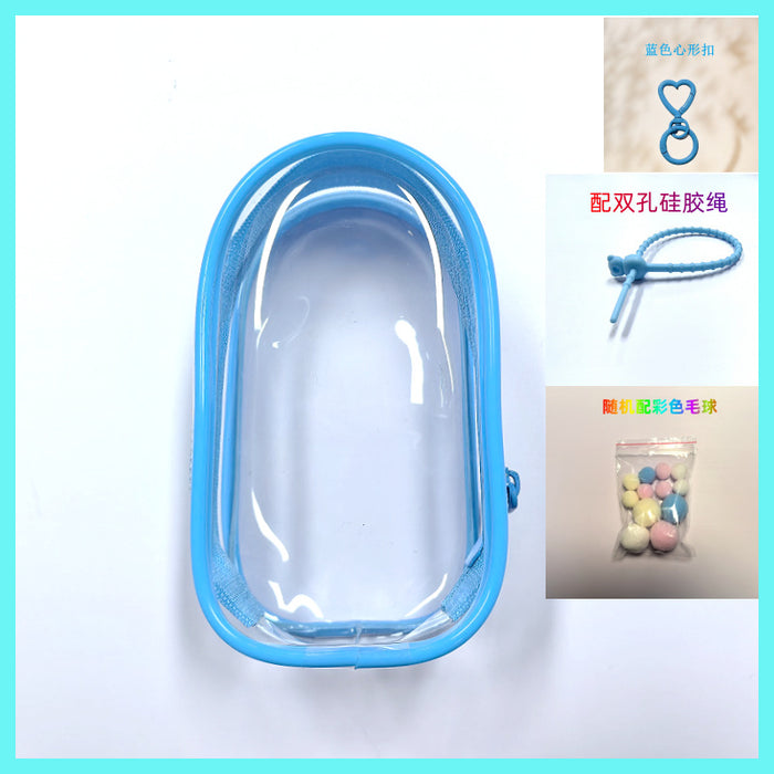 Wholesale Highly transparent vinyl plush pendant