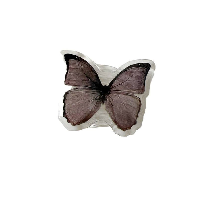 Wholesale PVC Butterfly Phone Grip Stand Accessory