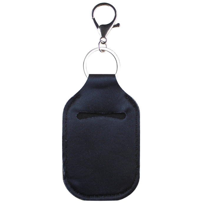 Wholesale Hair Art Hand Sanitizer Leather Case Keychain JDC-KC-YiTian002