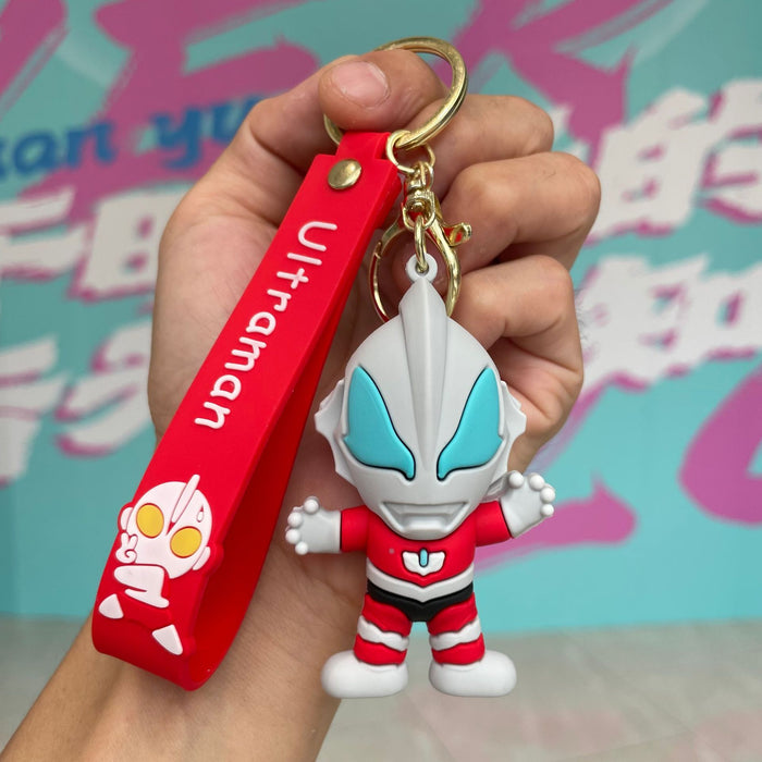 Wholesale Keychain, soft rubber figurine, couple's backpack pendant, hanging decoration, car keychain, small gift wholesale