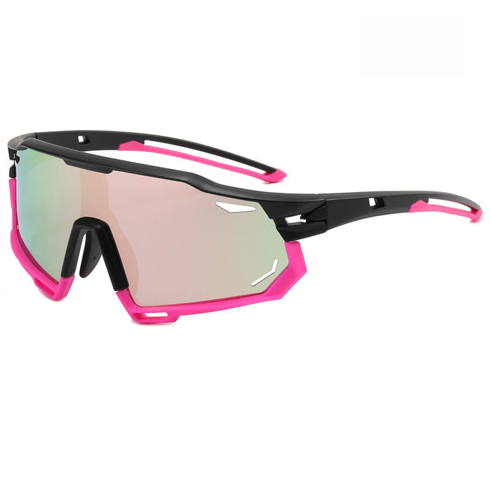 Wholesale New outdoor sports windproof goggles, color changing cycling glasses, men's and women's fashionable polarized sunglasses