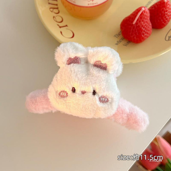 Wholesale Plush Cute Cartoon Large Hair Clips JDC-HC-Zhongx001