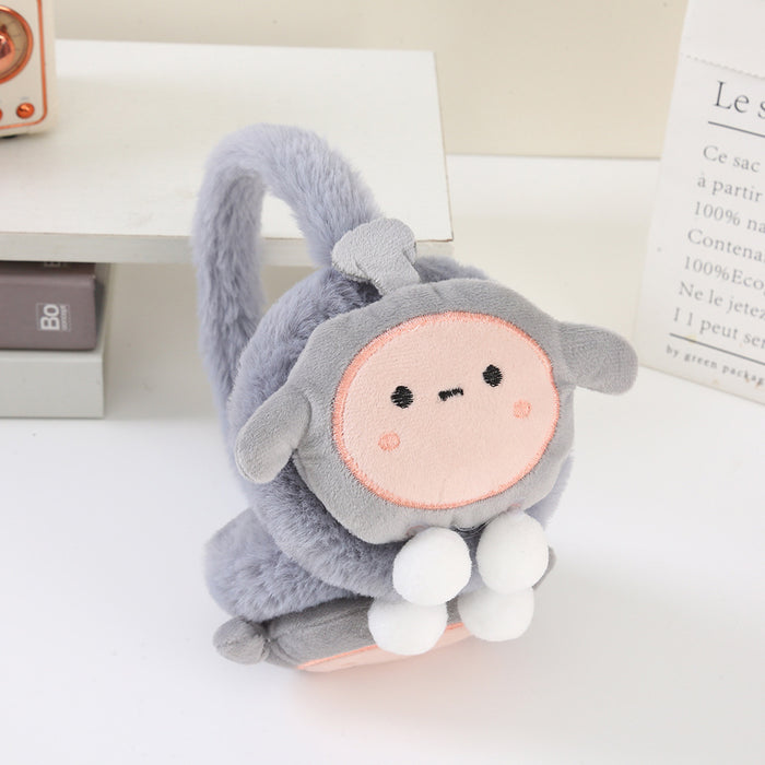 Wholesale Kids'  Trendy Cartoon Earmuffs for Warmth and Freeze Protection