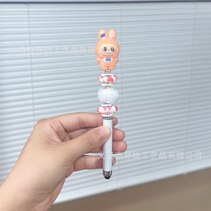 Wholesale DIY Cute Beaded Pen for Mobile Phones and Tablets Touch Screen Gel Ballpoint Pen