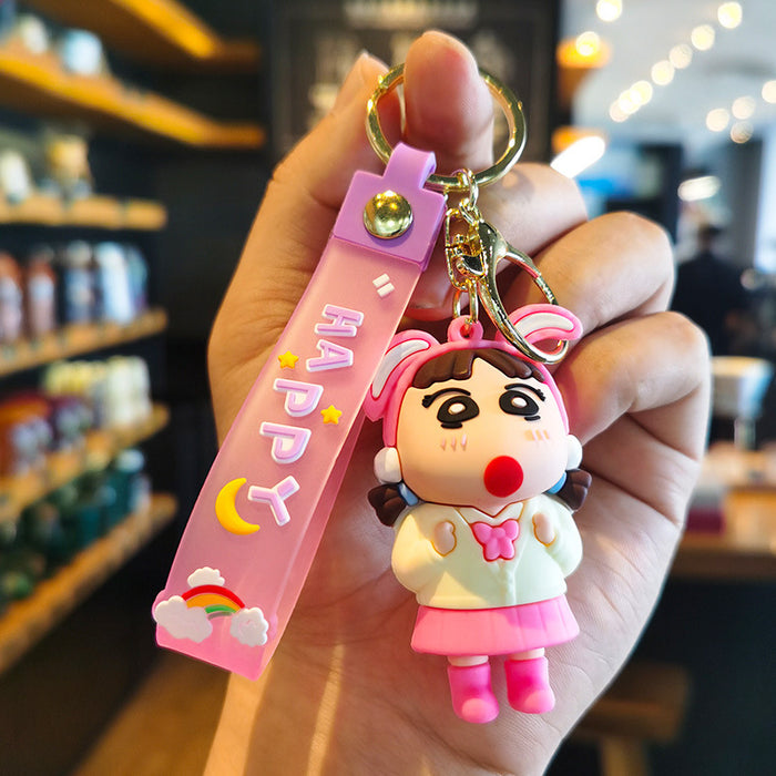 Wholesale cartoon bag pendant car key ring